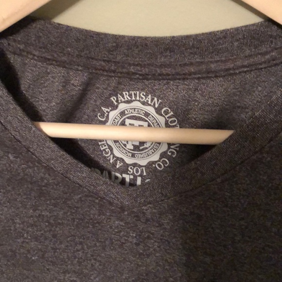 Dark grey two-toned pocket t-shirt - Picture 3 of 3